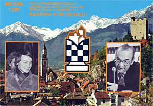 Meran 1981 Karpov-Kortschnoi
